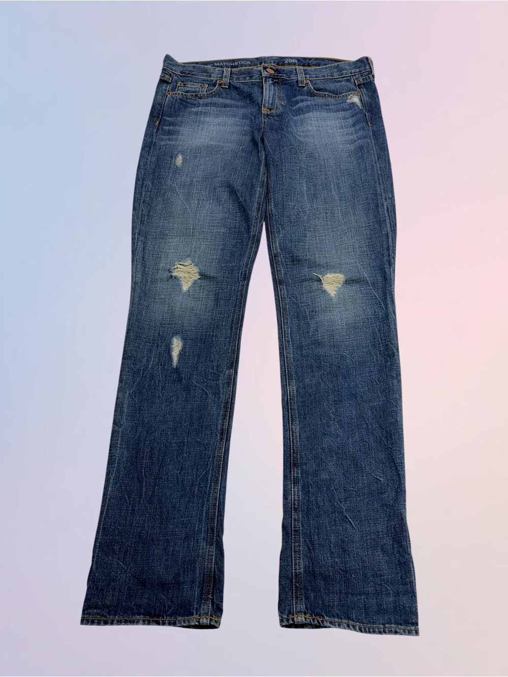 J. CREW Women’s 29 VINTAGE MATCHSTICK Blue Jeans